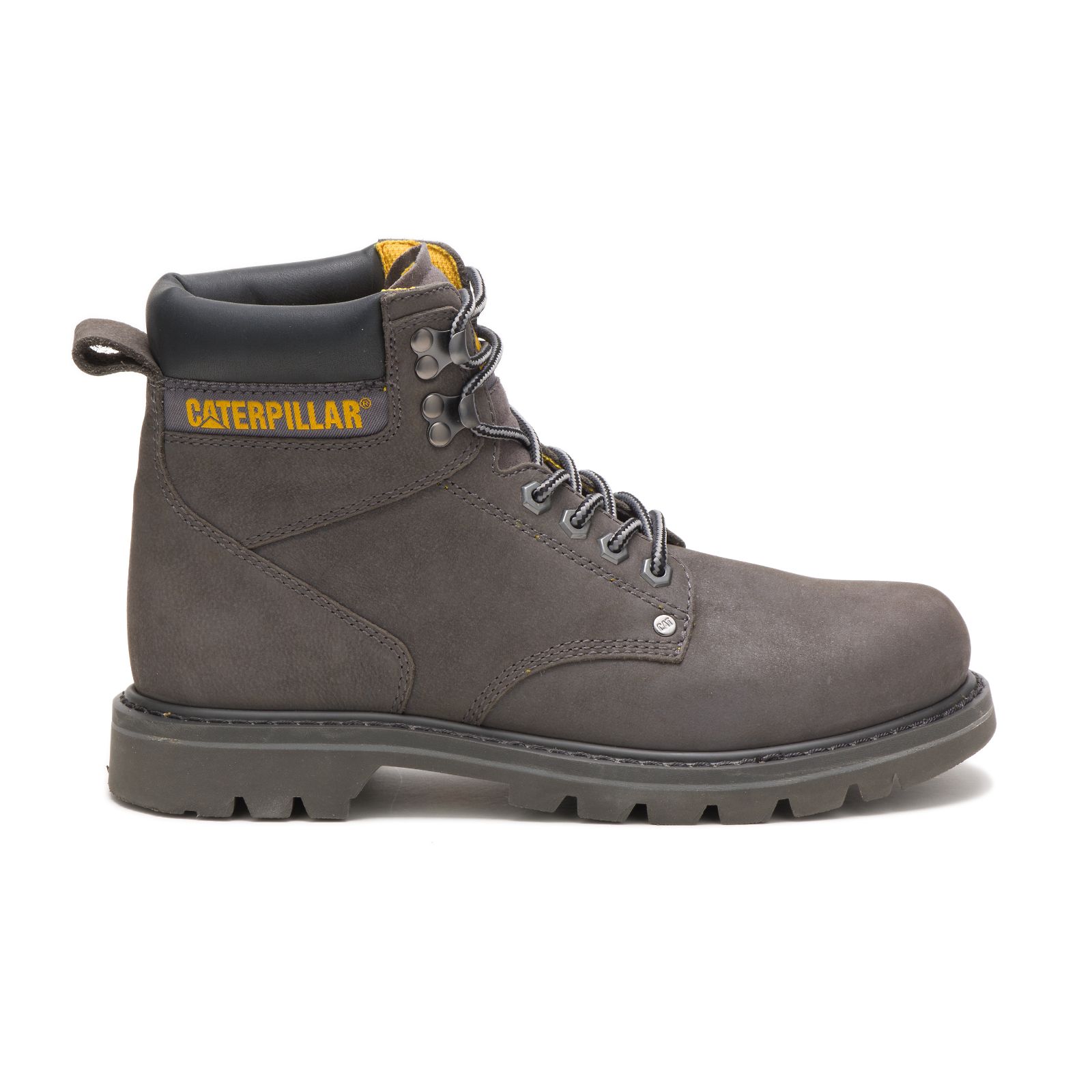 Caterpillar Second Shift - Mens Work Boots - Grey - NZ (938UESBFD)